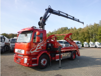 Skip loader truck Volvo FL 290 4X2 lift-off tipper + Hiab XS099 E-4 HiDuo: picture 1