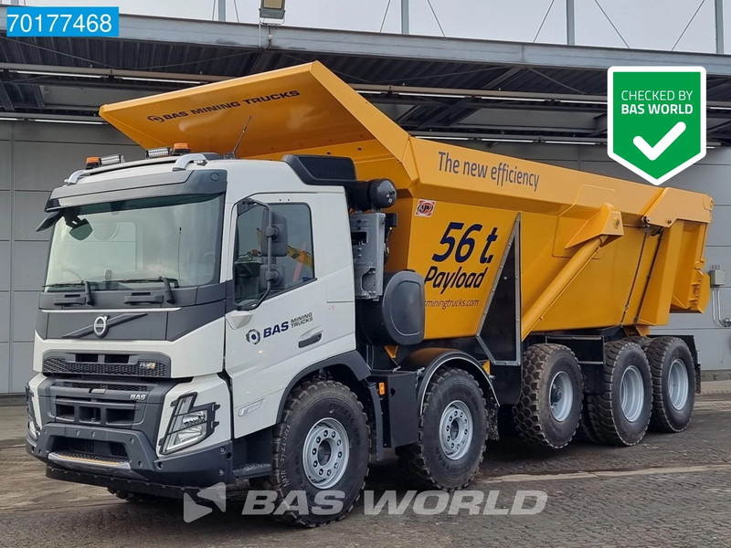 Volvo FMX 460 10X4 33m3 55T payload Hydr. Pusher Euro6 TIPPER – Machitruck  online marketplace