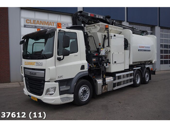 Garbage truck DAF FAN CF 330 Welvaarts weegsysteem 21 ton/meter laadkraan: picture 5