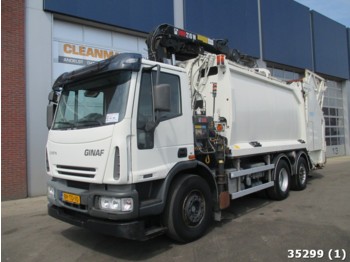 Ginaf C 3127 N with Hiab 21 ton/meter crane - Garbage truck