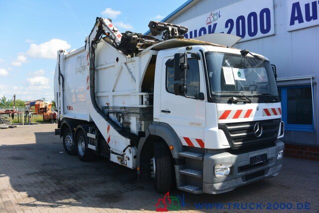 Garbage truck Mercedes-Benz Axor 2529 Faun Überkopf-Frontlader 25 m³ 1.Hand: picture 14