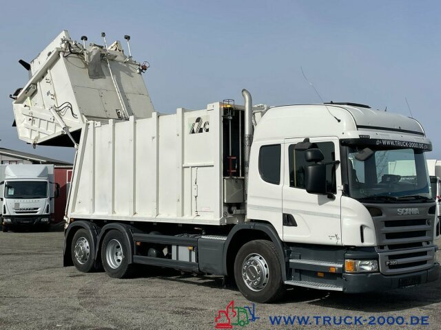 Garbage truck Scania P320 Haller 21m³+Schüttung+C-Trace Ident. 4Sitze: picture 11