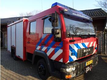 Fire truck MAN L20 -180 PK Brandweer / Feuerwehr / Bomberos: picture 1
