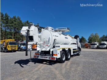 Vacuum truck MERCEDES-BENZ CANALMASTER WUKO MULLER KOMBI FOR CHANNEL CLEANING: picture 1