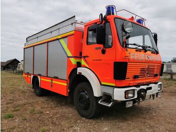 Fire truck — Mercedes-Benz 1222AF Feuerwehr Allrad 4x4 Basisfahrzeug 