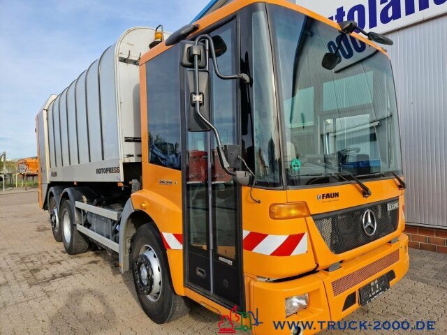 Garbage truck for transportation of garbage Mercedes-Benz 2629 Faun Powerpress 520 Terberg 1.1 Schüttung: picture 5