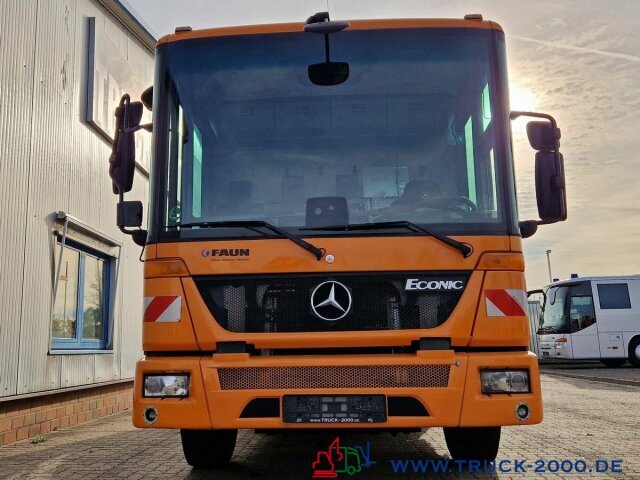 Garbage truck for transportation of garbage Mercedes-Benz 2629 Faun Powerpress 520 Terberg 1.1 Schüttung: picture 15