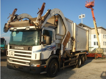For transportation of garbage Scania 94L 310 Überkopflader/Normann Bock: picture 1
