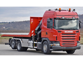 Tow truck Scania G 400 * Abschleppwagen 6,40m* KRAN + FUNK * TOP: picture 4