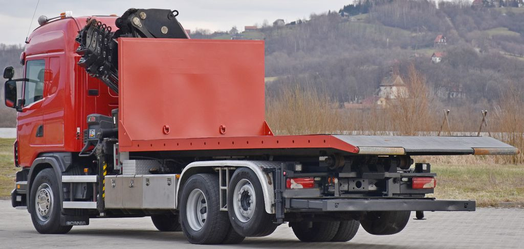 Tow truck Scania G 400 * Abschleppwagen 6,40m* KRAN + FUNK * TOP: picture 6