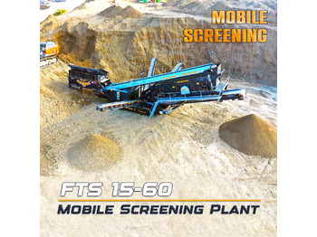 FABO FTS 15-60 MOBILE SCREENING PLANT 500-600 TPH | Ready in Stock [ Copy ] - Mobile crusher: picture 1