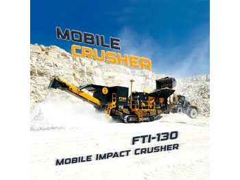 FABO FTI-130 MOBILE IMPACT CRUSHER 400-500 TPH | AVAILABLE IN STOCK [ Copy ] - Mobile crusher: picture 1