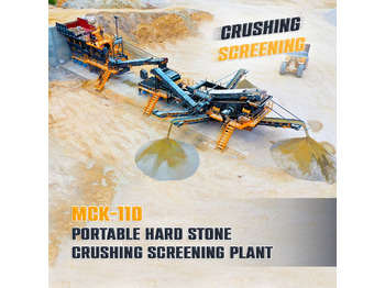 FABO MCK-110 MOBILE CRUSHING & SCREENING PLANT FOR HARDSTONE | AVAILABLE IN STOCK [ Copy ] - Mobile crusher: picture 1