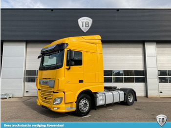 DAF XF 480 FT Space Cab PTO Prep TruckPhone 765L MX Engine Brake Yellow - Tractor truck: picture 1