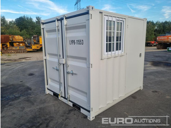  8' Office Container, Window Personnel Door - Shipping container: picture 1