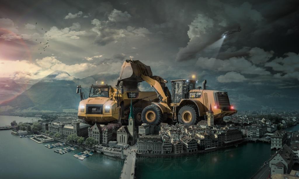 BAVARIA SWISS AG - Construction machinery CATERPILLAR undefined: picture 1