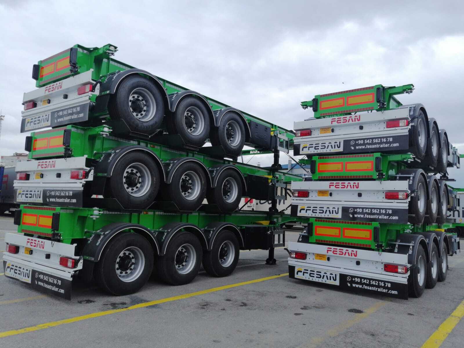 Fesan Trailer Ltd. Sti - Semi-trailers - for transportation of: containers undefined: picture 4