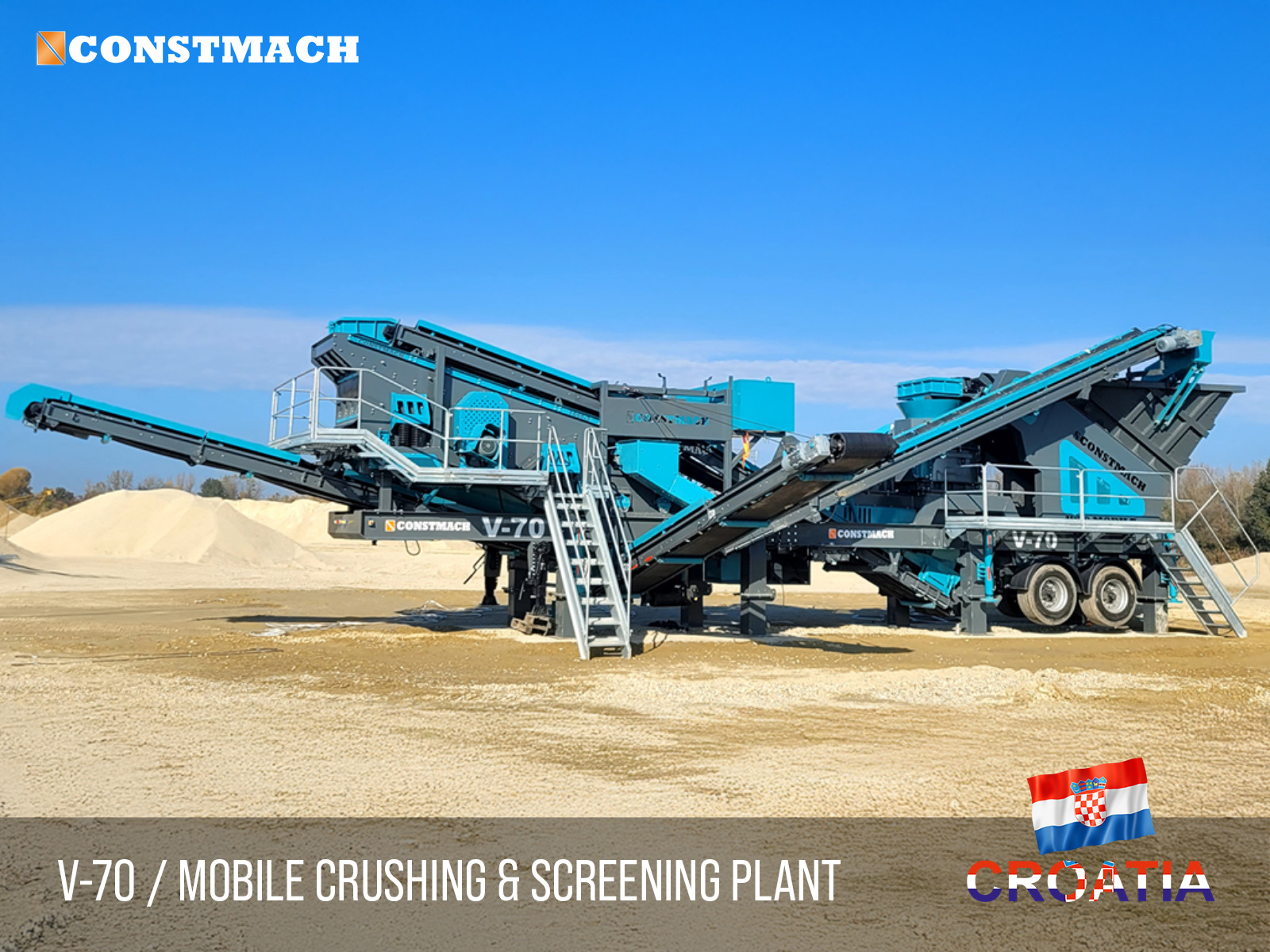 Constmach Concrete Batching Plants & Crushing and Screening Plants - Construction machinery undefined: picture 29
