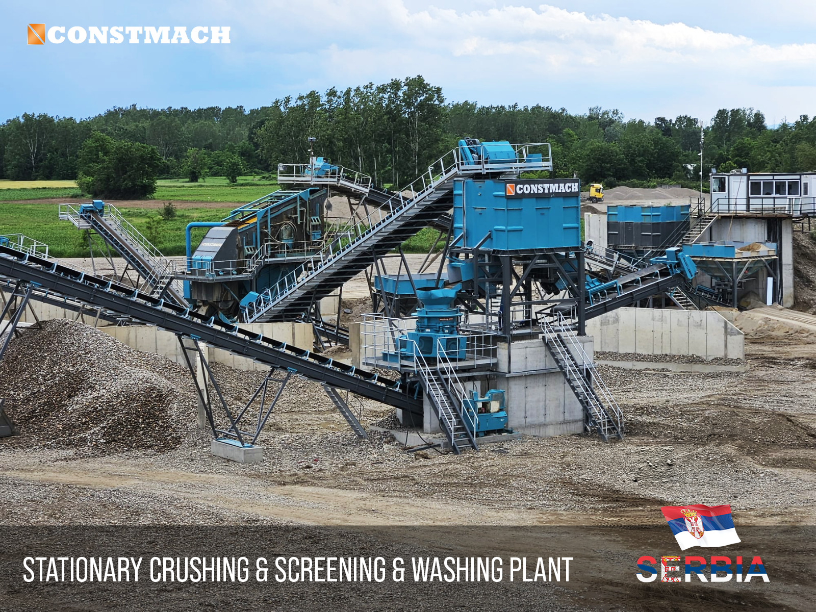 Constmach Concrete Batching Plants & Crushing and Screening Plants - Construction machinery undefined: picture 24