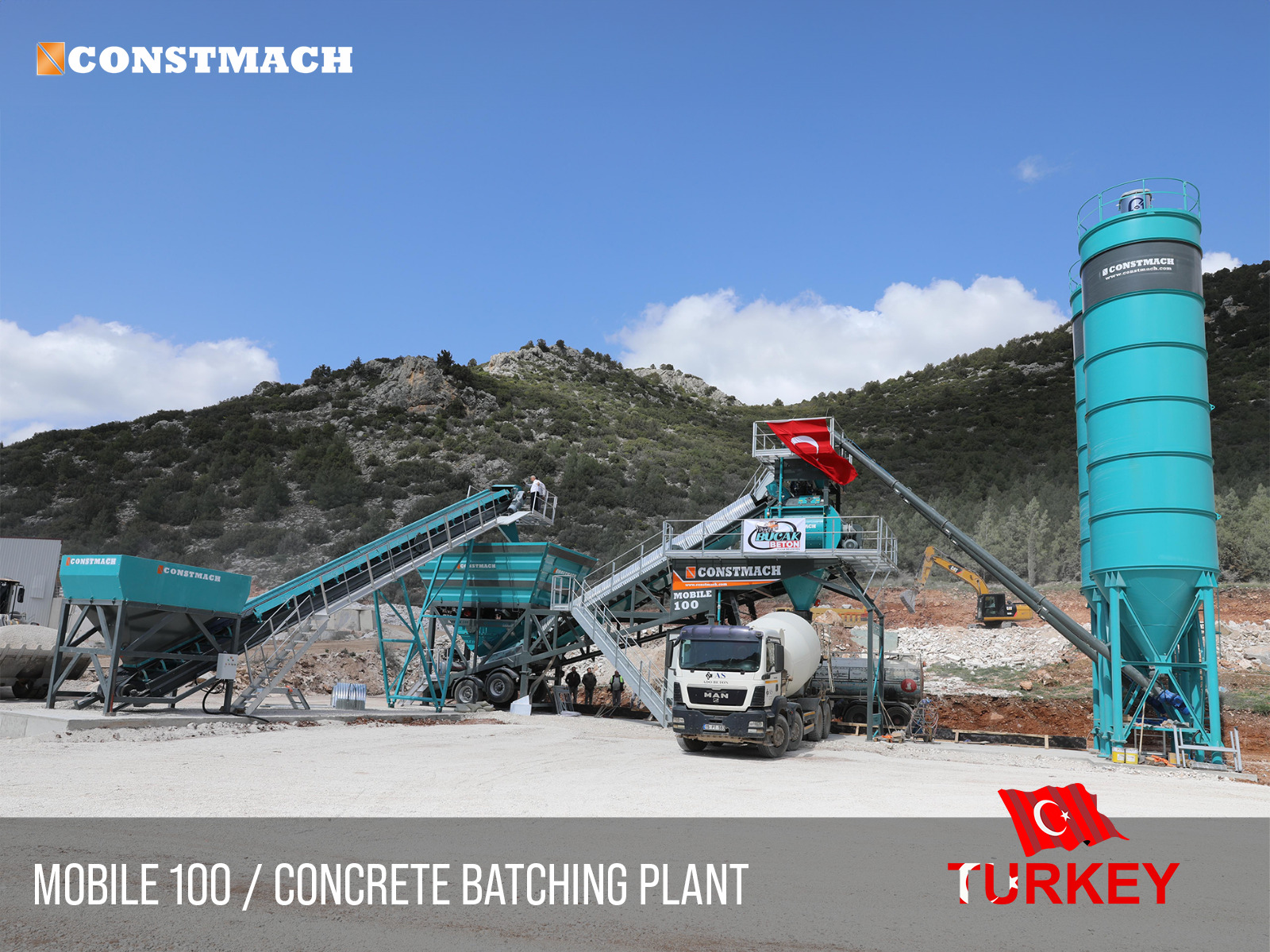 Constmach Concrete Batching Plants & Crushing and Screening Plants - Construction machinery undefined: picture 12