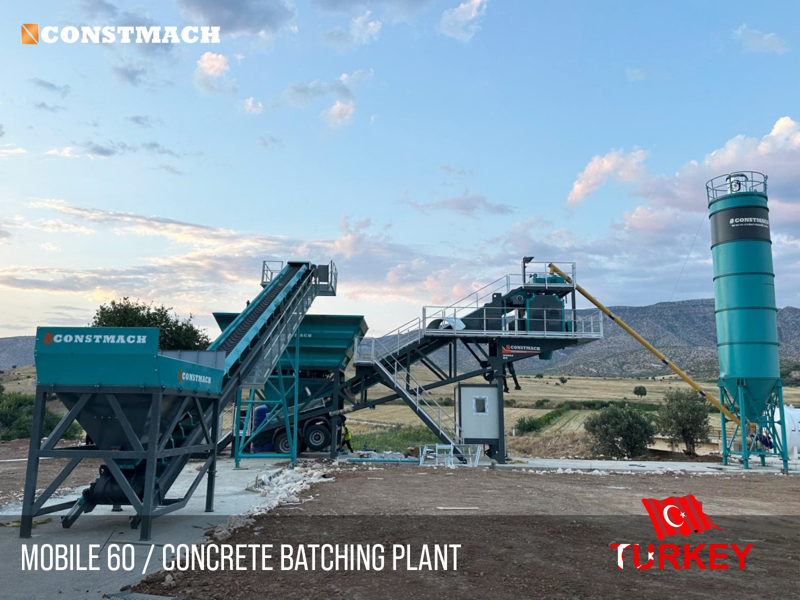 Constmach Concrete Batching Plants & Crushing and Screening Plants - Construction machinery undefined: picture 7