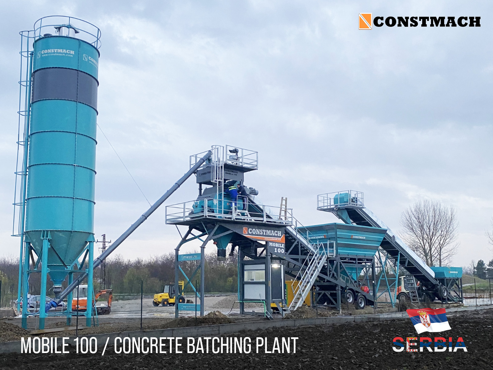 Constmach Concrete Batching Plants & Crushing and Screening Plants - Construction machinery undefined: picture 11