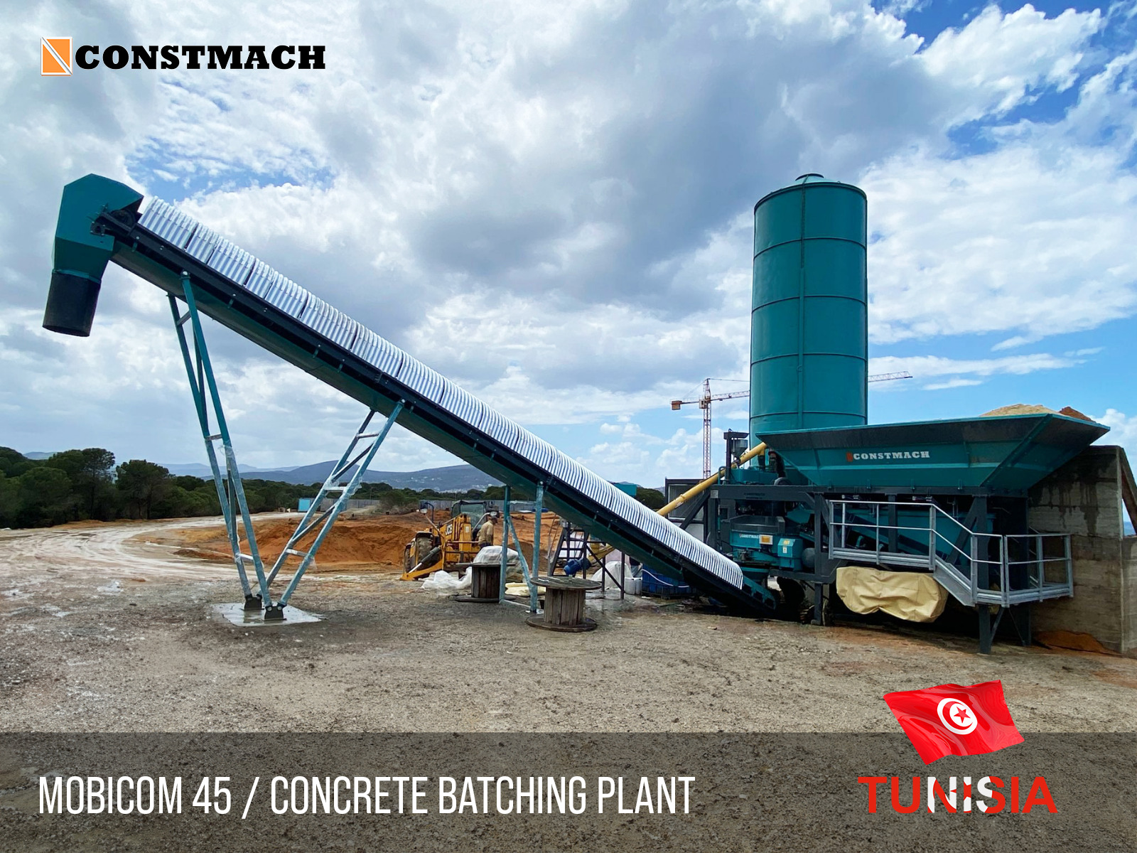 Constmach Concrete Batching Plants & Crushing and Screening Plants - Construction machinery undefined: picture 6