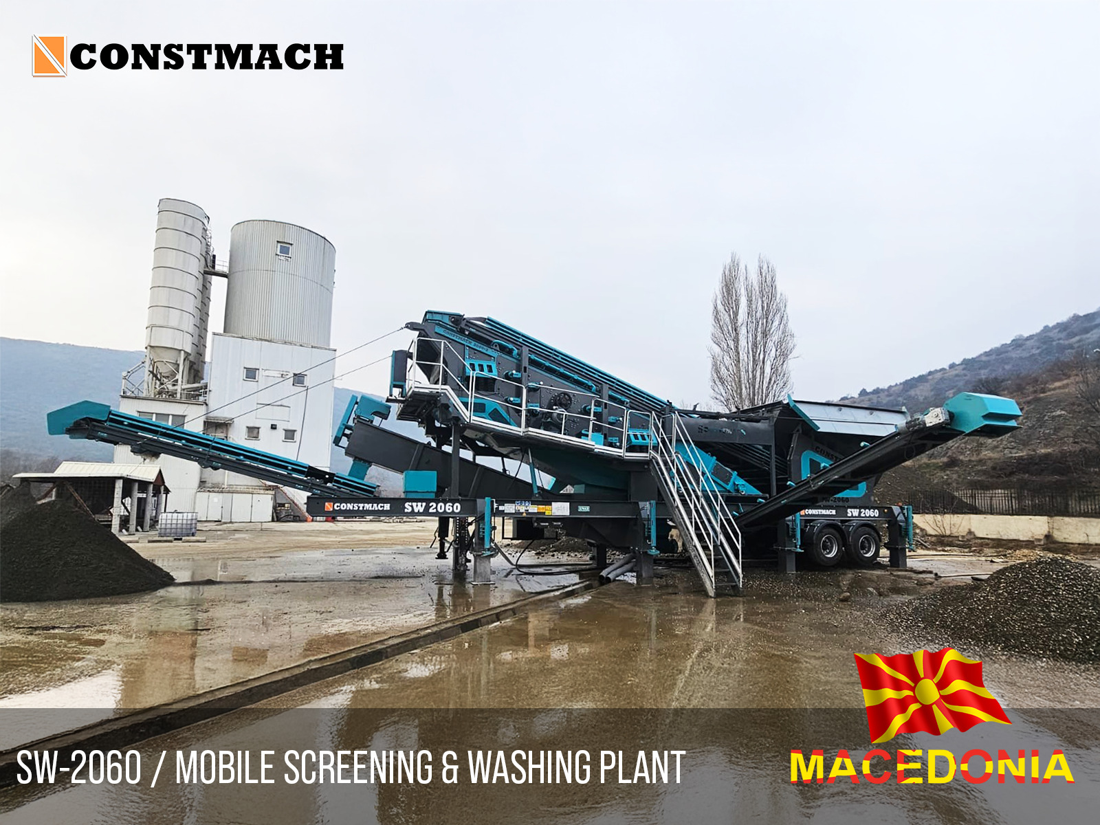 Constmach Concrete Batching Plants & Crushing and Screening Plants - Construction machinery undefined: picture 27
