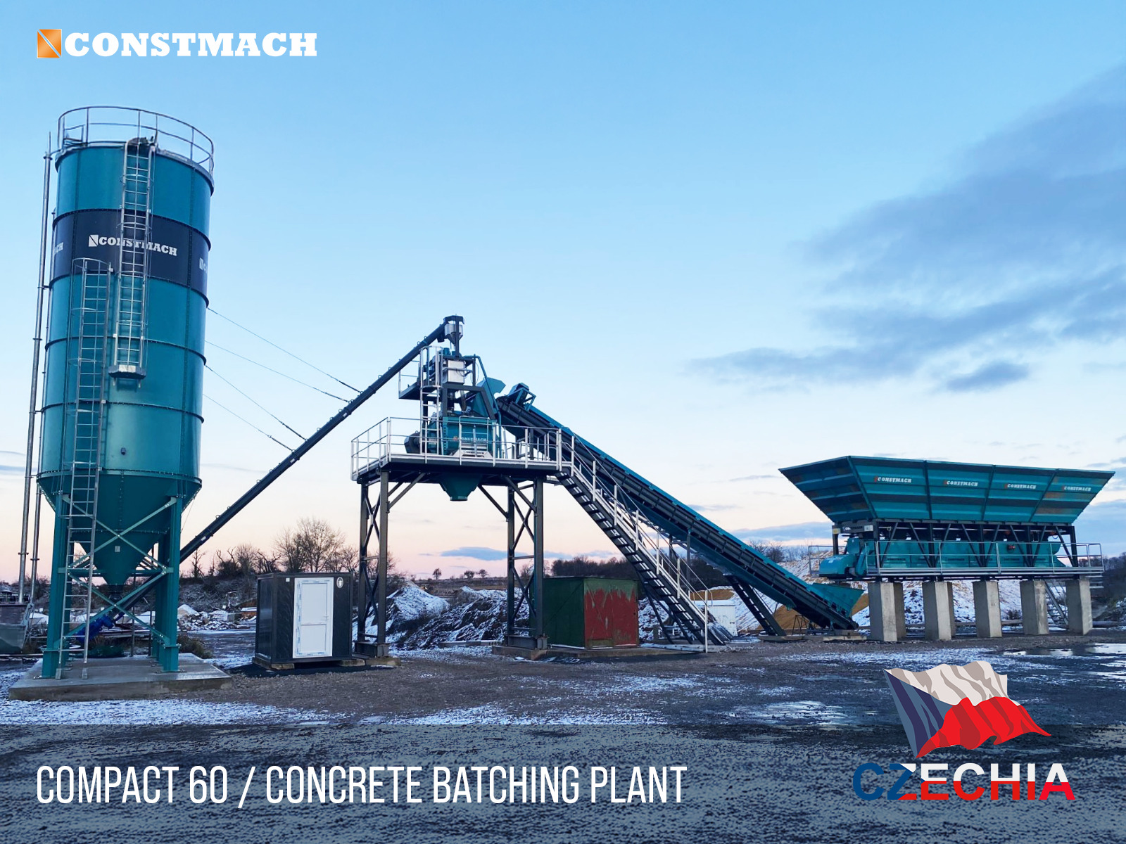 Constmach Concrete Batching Plants & Crushing and Screening Plants - Construction machinery undefined: picture 1