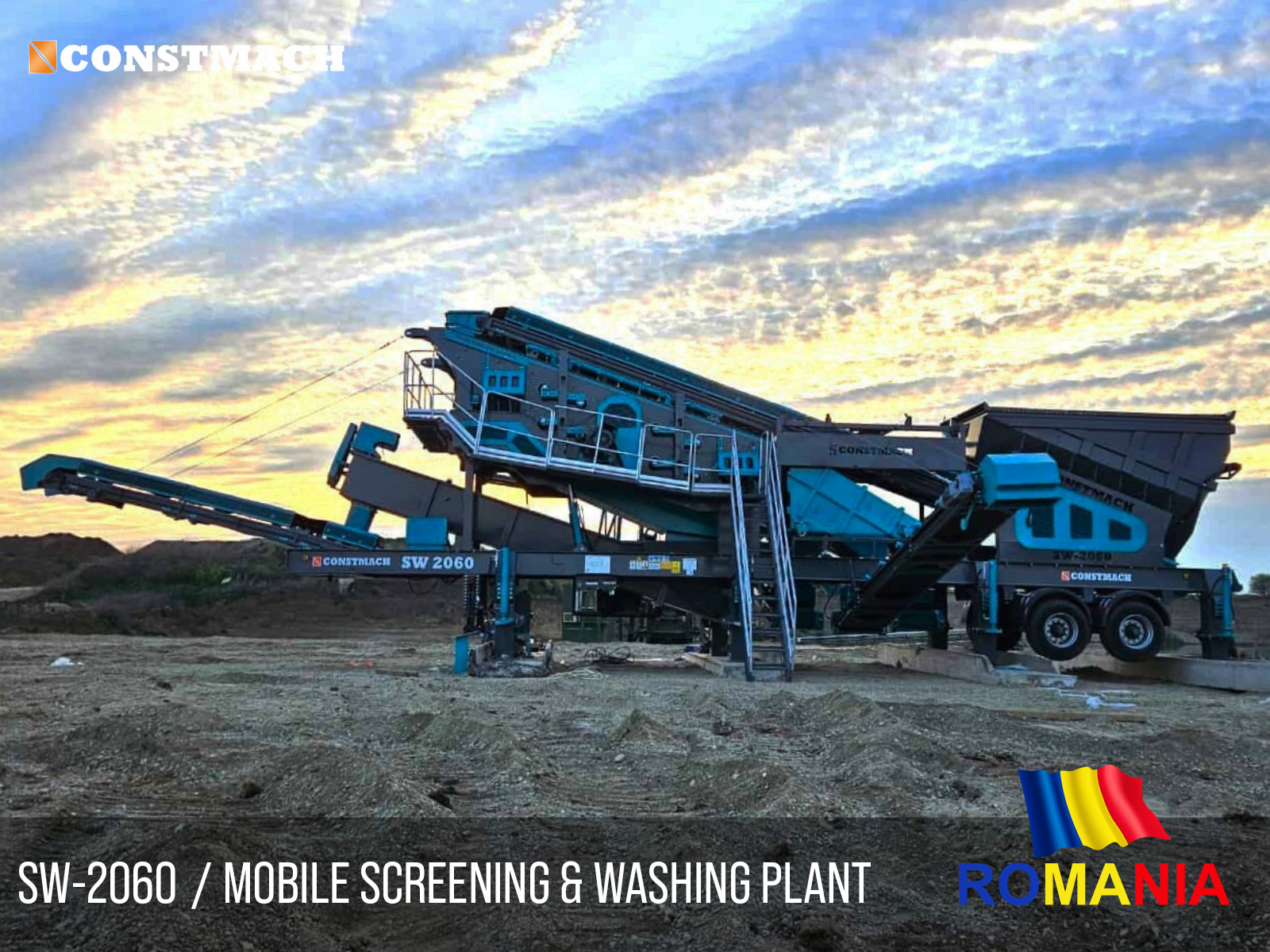 Constmach Concrete Batching Plants & Crushing and Screening Plants - Construction machinery undefined: picture 26