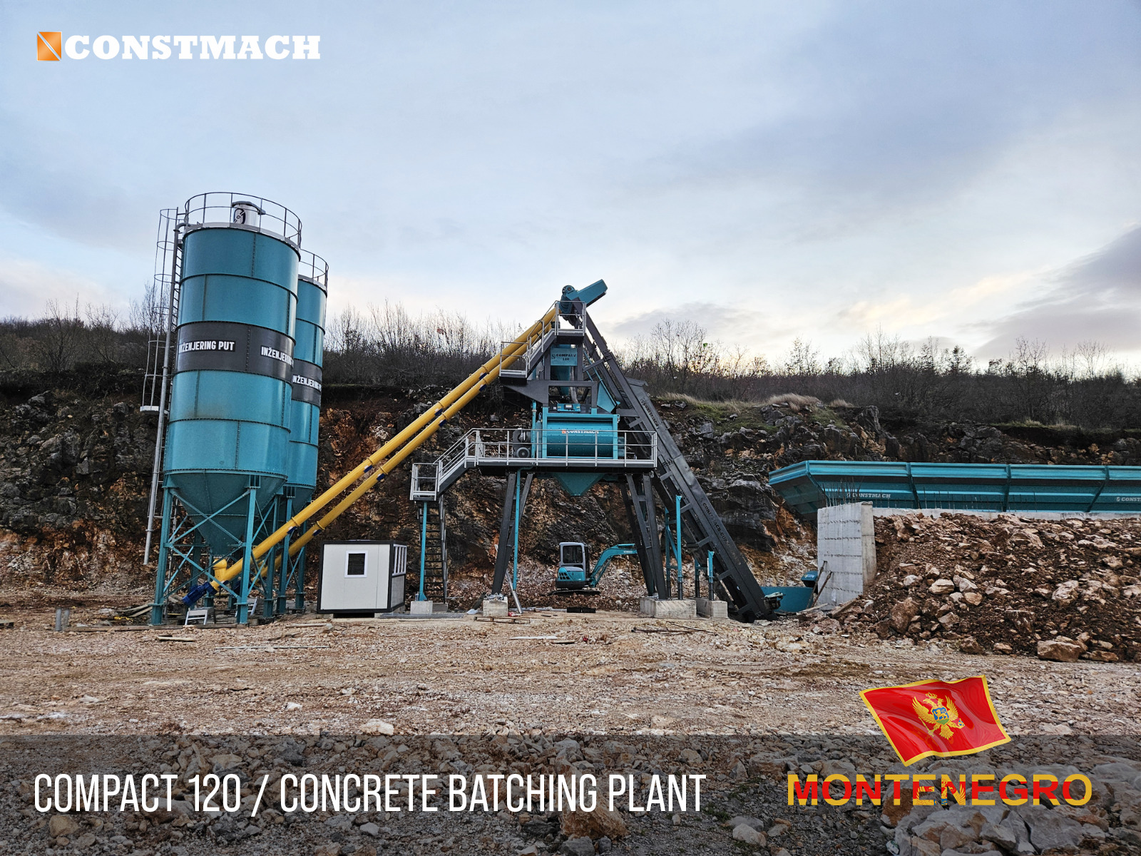 Constmach Concrete Batching Plants & Crushing and Screening Plants - Construction machinery undefined: picture 3