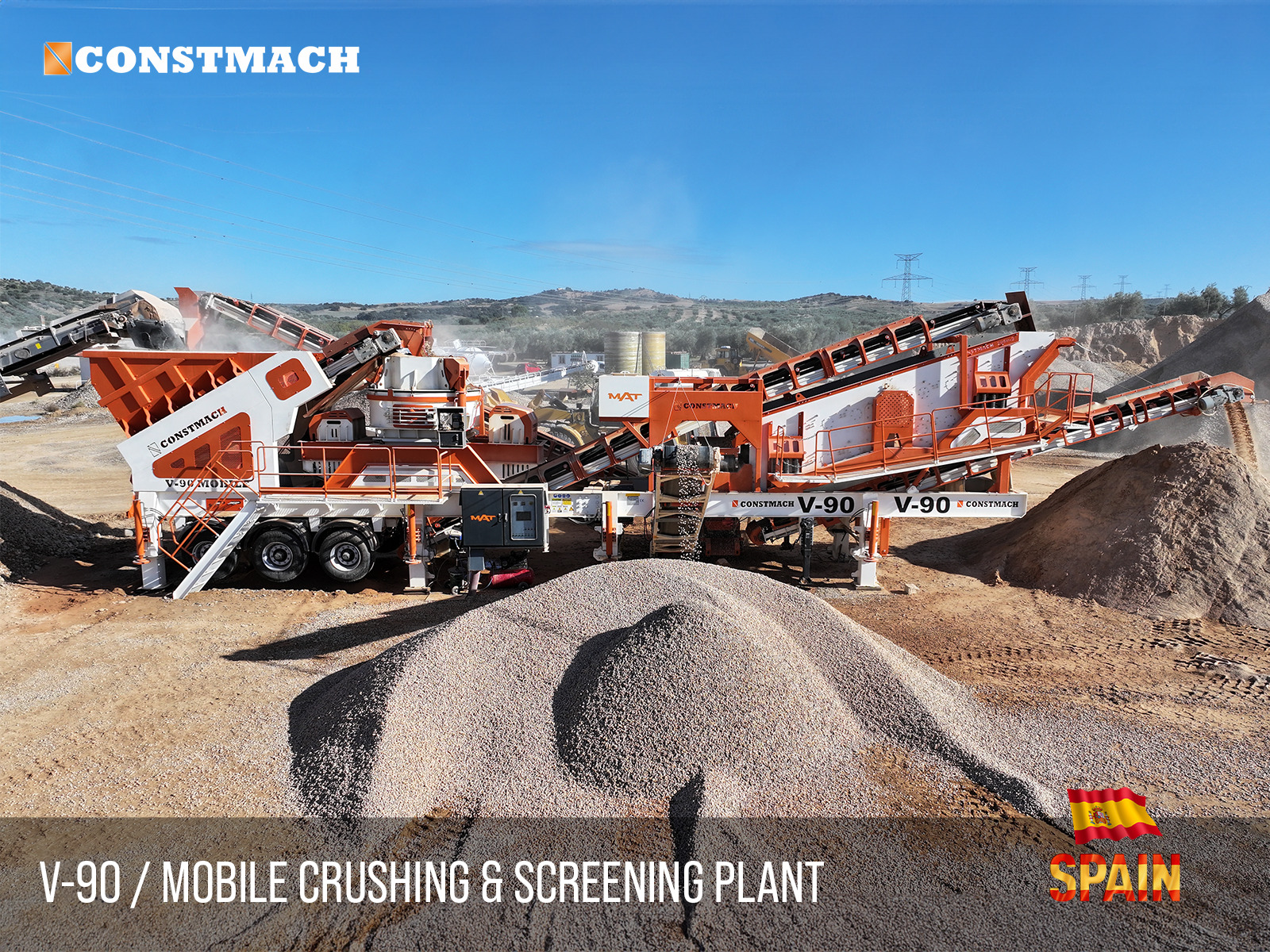 Constmach Concrete Batching Plants & Crushing and Screening Plants - Construction machinery undefined: picture 30
