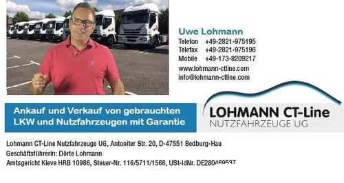SCHMIDT 3-Achs Kofferauflieger+ LBW - Semi-trailer