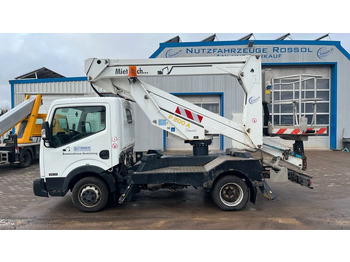 Truck with aerial platform NISSAN