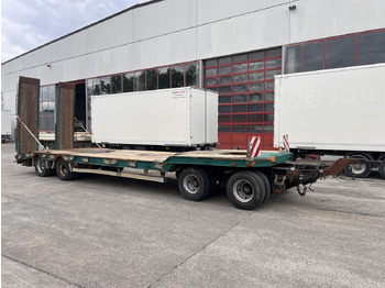 Low loader trailer for transportation of heavy machinery Humbaur HTD 409525-4A 4 Achs Tiefladeranhänger: picture 2 Low loader trailer for transportation of heavy machinery Humbaur HTD 409525-4A 4 Achs Tiefladeranhänger: picture 2
