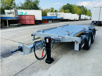 Roll-off/ Skip trailer Möslein  14 t Tandem- Absetzmuldenanhänger,geschlossenen: picture 5