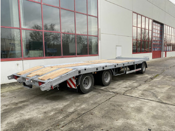Semi-trailer Möslein  3 Achs Plato- Tieflader- Anhänger 9 m: picture 4
