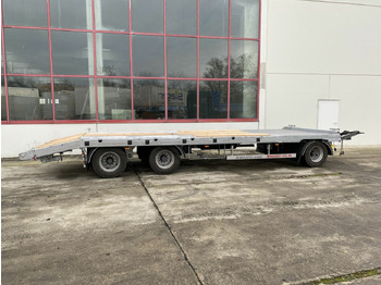 Semi-trailer Möslein  3 Achs Plato- Tieflader- Anhänger 9 m: picture 3