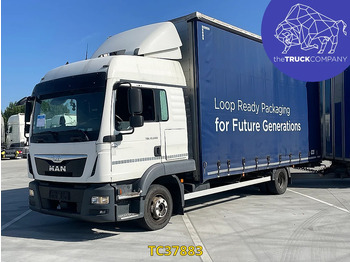 Curtain side truck MAN TGL