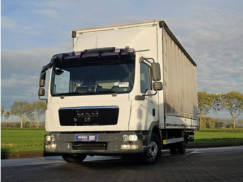 Curtain side truck MAN TGL 8.180