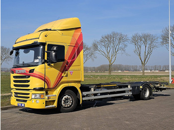 Container transporter/ Swap body truck Scania G280 Standklima: picture 2
