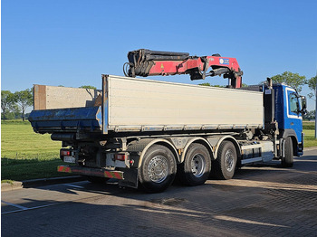 Dropside/ Flatbed truck, Crane truck Volvo FM 460 8X2 HMF 3220 K5: picture 3