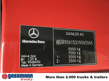 Cab chassis truck, Commercial truck Mercedes-Benz Sprinter 516 CDI 4x2, Bi-Xenon: picture 4