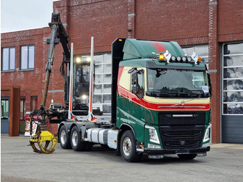 Logging truck, Crane truck Volvo FH 13.540 6x4 - HIAB / Loglift F125Z 80 Crane - Krane - Grua year 2019: picture 2