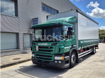 Curtain side truck SCANIA P 320