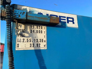 Low loader semi-trailer Kaiser: picture 5