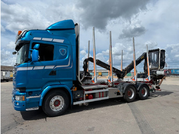 Logging truck SCANIA R 730