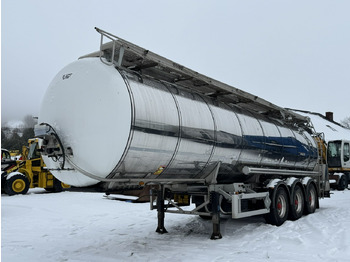 Tanker semi-trailer Lag Spożywcza Magyar Izolowana Webasto Pompa Elektryczna do Zrzutu: picture 3