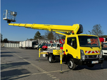 Truck with aerial platform NISSAN