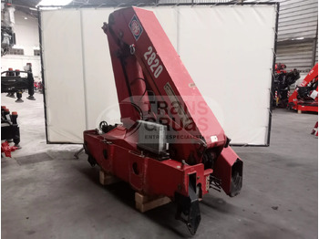 Truck mounted crane HMF